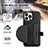 Soft Luxury Leather Snap On Case Cover Y01B for Apple iPhone 13 Pro