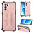 Soft Luxury Leather Snap On Case Cover Y01B for Oppo Reno6 Pro 5G India