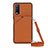 Soft Luxury Leather Snap On Case Cover Y01B for Vivo Y20