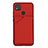 Soft Luxury Leather Snap On Case Cover Y01B for Xiaomi POCO C3 Red
