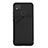 Soft Luxury Leather Snap On Case Cover Y01B for Xiaomi Redmi 9C Black