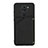 Soft Luxury Leather Snap On Case Cover Y01B for Xiaomi Redmi Note 9 Black