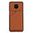 Soft Luxury Leather Snap On Case Cover Y01B for Xiaomi Redmi Note 9 Pro Max Brown