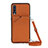 Soft Luxury Leather Snap On Case Cover Y02B for Samsung Galaxy A70S