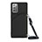 Soft Luxury Leather Snap On Case Cover Y02B for Samsung Galaxy Note 20 5G Black