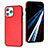 Soft Luxury Leather Snap On Case Cover Y03B for Apple iPhone 13 Pro
