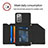 Soft Luxury Leather Snap On Case Cover Y04B for Samsung Galaxy Note 20 5G