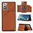 Soft Luxury Leather Snap On Case Cover Y04B for Samsung Galaxy Note 20 5G