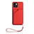 Soft Luxury Leather Snap On Case Cover YB2 for Xiaomi Redmi A1 Red