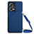 Soft Luxury Leather Snap On Case Cover YB3 for Xiaomi Redmi Note 12 Explorer Blue