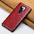 Soft Luxury Leather Snap On Case Cover Z01 for Huawei Mate 20 X 5G Red