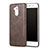 Soft Luxury Leather Snap On Case for Huawei Honor 6C Brown