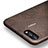 Soft Luxury Leather Snap On Case for Huawei Honor V10 Brown