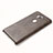 Soft Luxury Leather Snap On Case for Huawei Honor X5 Brown