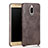 Soft Luxury Leather Snap On Case for Huawei Mate 9 Pro Brown