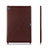 Soft Luxury Leather Snap On Case for Huawei MediaPad M5 10.8 Brown