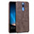 Soft Luxury Leather Snap On Case for Huawei Nova 2i Brown