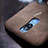 Soft Luxury Leather Snap On Case for Huawei Nova 2i Brown