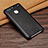 Soft Luxury Leather Snap On Case for Huawei P9 Black