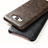 Soft Luxury Leather Snap On Case for Samsung Galaxy J7 (2016) J710F J710FN Brown