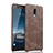 Soft Luxury Leather Snap On Case for Samsung Galaxy J7 Plus Brown