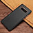 Soft Luxury Leather Snap On Case for Samsung Galaxy Note 8 Duos N950F Black