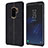 Soft Luxury Leather Snap On Case for Samsung Galaxy S9 Plus Black