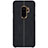 Soft Luxury Leather Snap On Case for Samsung Galaxy S9 Plus Black
