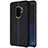 Soft Luxury Leather Snap On Case for Samsung Galaxy S9 Plus Black