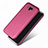 Soft Luxury Leather Snap On Case L01 for Huawei Honor Magic Hot Pink