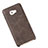 Soft Luxury Leather Snap On Case L01 for Samsung Galaxy C5 Pro C5010 Brown