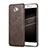 Soft Luxury Leather Snap On Case L01 for Samsung Galaxy C7 Pro C7010 Brown