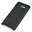 Soft Luxury Leather Snap On Case L01 for Samsung Galaxy C9 Pro C9000 Black