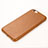 Soft Luxury Leather Snap On Case L02 for Apple iPhone 6 Brown