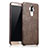 Soft Luxury Leather Snap On Case L02 for Huawei Mate 9 Brown