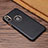 Soft Luxury Leather Snap On Case L04 for Apple iPhone X Black