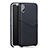 Soft Luxury Leather Snap On Case L05 for Apple iPhone X Black