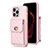 Soft Silicone Gel Leather Snap On Case Cover BF2 for Apple iPhone 13 Pro