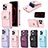 Soft Silicone Gel Leather Snap On Case Cover BF2 for Apple iPhone 13 Pro