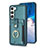 Soft Silicone Gel Leather Snap On Case Cover BF2 for Samsung Galaxy S22 5G