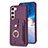 Soft Silicone Gel Leather Snap On Case Cover BF2 for Samsung Galaxy S22 5G