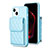 Soft Silicone Gel Leather Snap On Case Cover BF3 for Apple iPhone 13