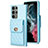 Soft Silicone Gel Leather Snap On Case Cover BF4 for Samsung Galaxy S22 Ultra 5G