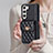 Soft Silicone Gel Leather Snap On Case Cover BF4 for Samsung Galaxy S23 5G