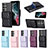 Soft Silicone Gel Leather Snap On Case Cover BF6 for Samsung Galaxy S22 Ultra 5G