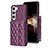 Soft Silicone Gel Leather Snap On Case Cover BF6 for Samsung Galaxy S25 Plus 5G
