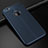 Soft Silicone Gel Leather Snap On Case Cover D01 for Apple iPhone 6S Blue