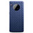 Soft Silicone Gel Leather Snap On Case Cover D01 for Huawei Mate 30 Blue