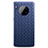 Soft Silicone Gel Leather Snap On Case Cover D01 for Huawei Mate 30 Pro 5G Blue
