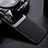 Soft Silicone Gel Leather Snap On Case Cover FL1 for Oppo Reno5 Z 5G Black